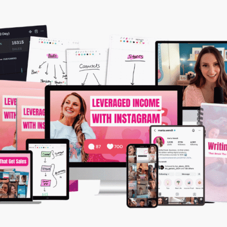 Leveraged Income With Instagram – digital Instagram business course materials