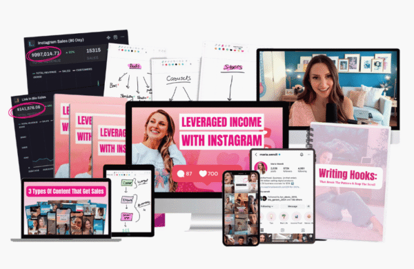 Leverage With Instagram – digital Instagram business course materials