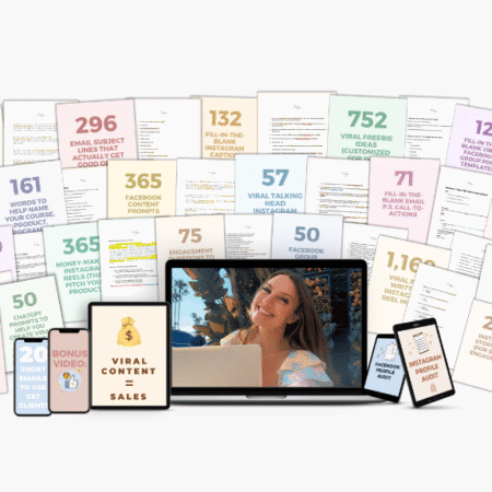 The Ultimate Social Media Jumpstart – digital social media content bundle with prompts, templates, scripts, and training materials