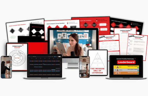 Content Creation Bootcamp – digital content creation course materials