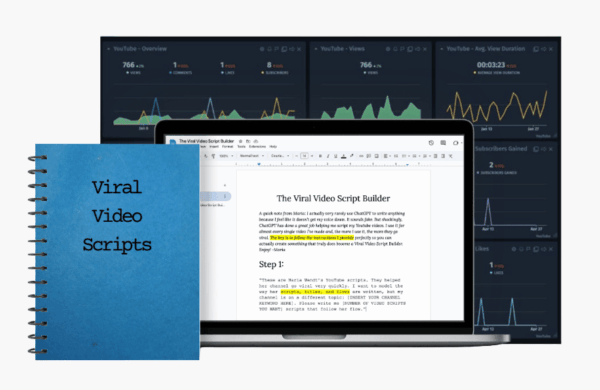 The Viral Video Script Builder – viral YouTube video script builder and sample scripts preview